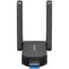 Wi‑Fi USB Adapter MERCUSYS MA72XH AX1800 with High‑Gain Antennas, USB-A Plug‑and‑Play