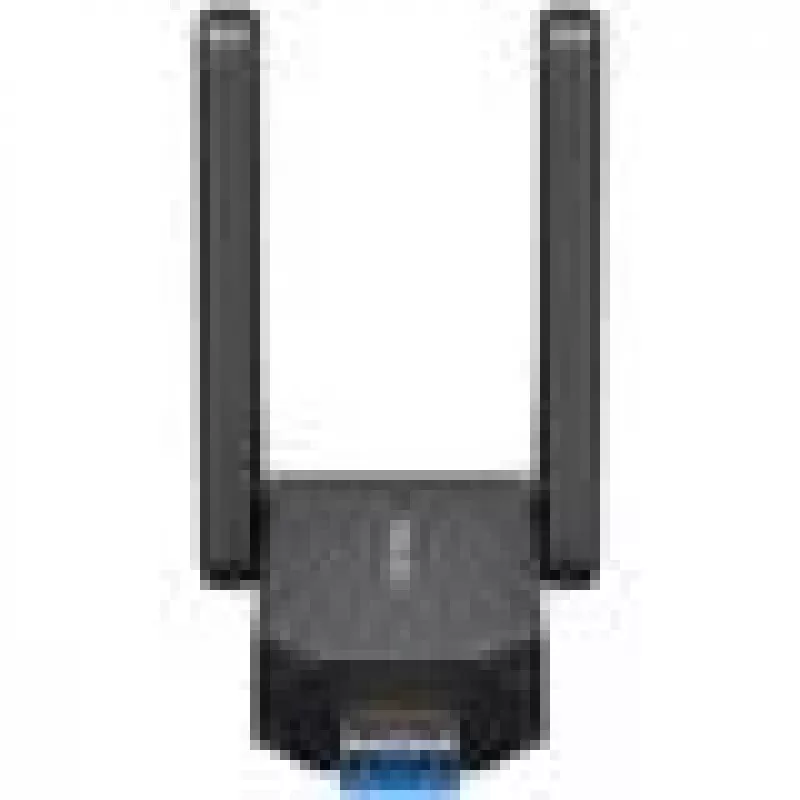 Wi‑Fi USB Adapter MERCUSYS MA72XH AX1800 with High‑Gain Antennas, USB-A Plug‑and‑Play