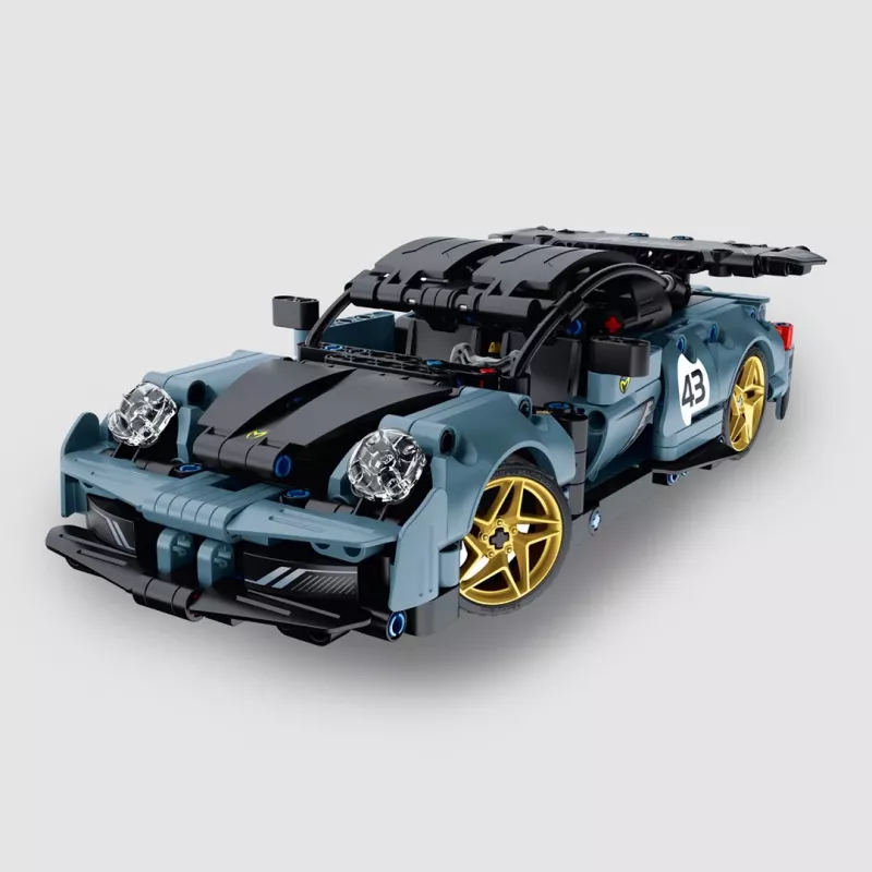 iM.Master 8043 RC Super Car Building Blocks, 449 Pieces, Graphite