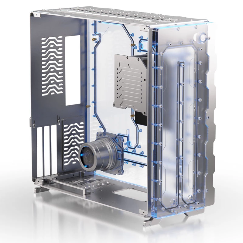 Distro Plate Triton Wraith 2.0 Elite — distro plate, silver finish