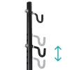 Workshop bike repair stand MACLEAN MC-434, foldable service mount, 20 kg capacity, black