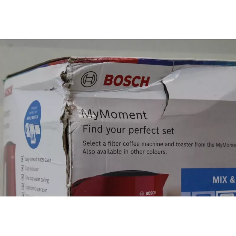 SALE OUT. | Bosch Kettle | TWK2M164 MyMoment | Electric | 2400 W | 1.7 L | Plastic | 360° rotational base | Red | DAMAGED PACKAGING