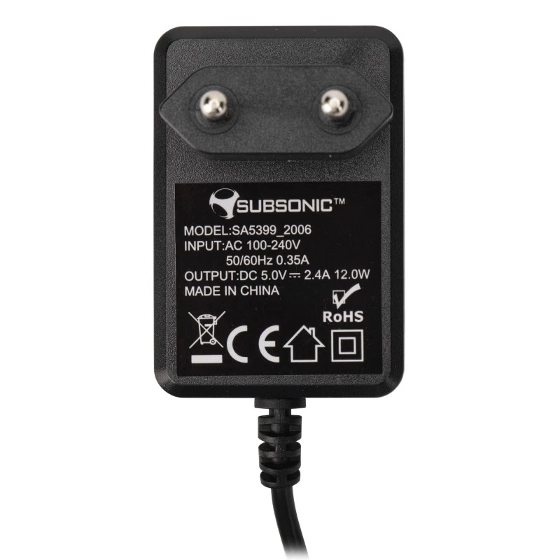 Wall Charger SUBSONIC SA5399 15W compact design for Switch devices