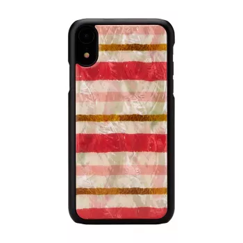 Smartphone case iKins for iPhone XR — short cake design, black