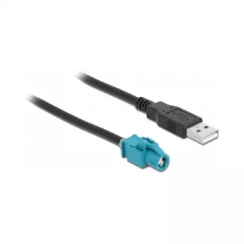 HSD Z Cable Female to USB 2.0 Type-A Male 1m DeLOCK
