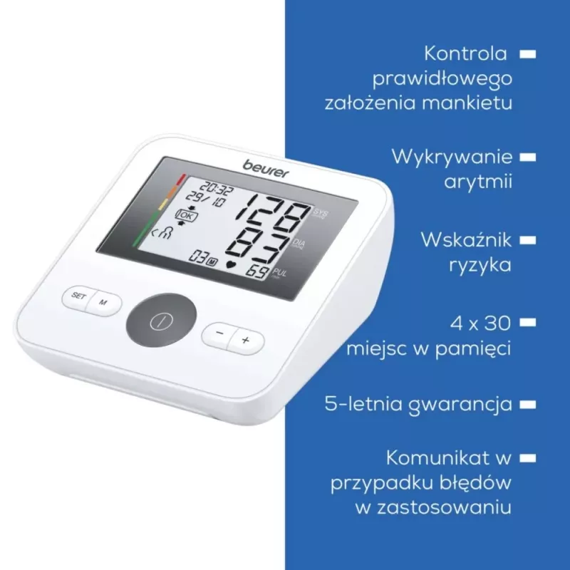 Blood pressure monitor Beurer BM27 automatic measurement with LCD display