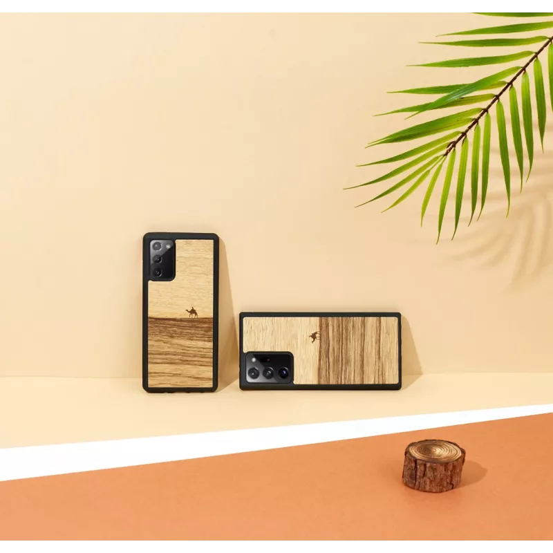 Protective phone case Man and Wood Galaxy Note 20 — terra black