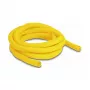 DeLOCK Woven Sleeve self-closing heat-resistant 2 m x 10 mm yellow