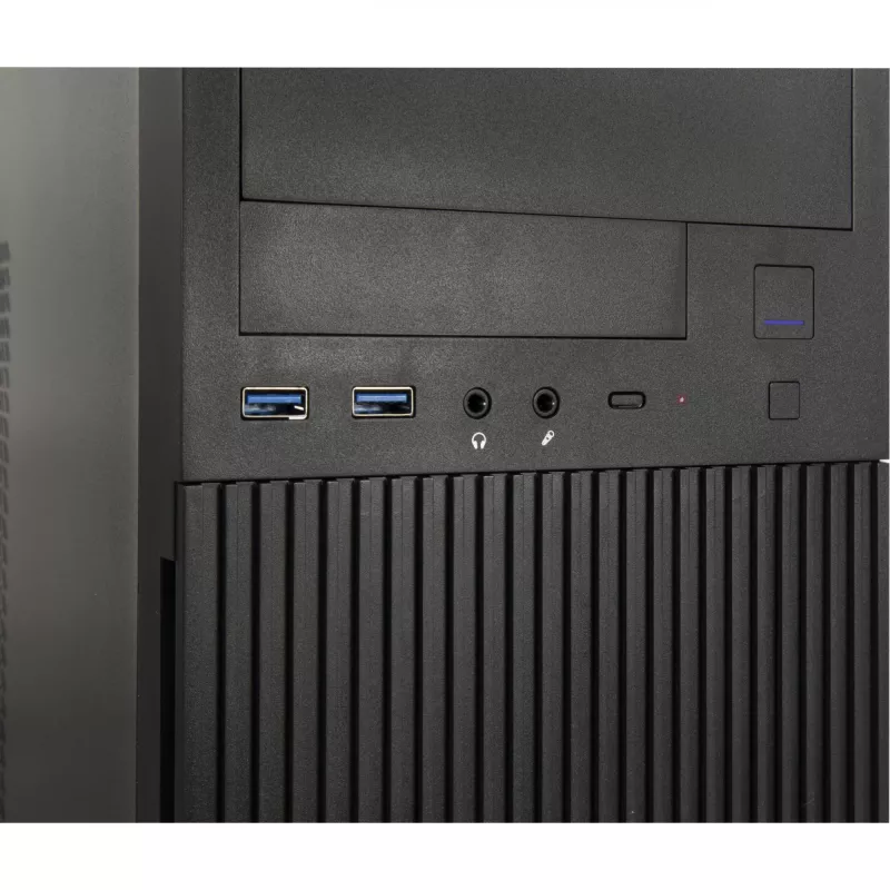 Computer Case INTER-TECH IT-2815 Linear, ATX, Black