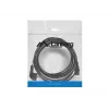 Power cable LANBERG CA-C13C-11CC-0050-BK — 5 m, C13 coupler to CEE7/7, angled C13
