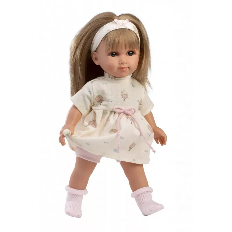 Doll Llorens Elena 35 cm — realistic features, soft body