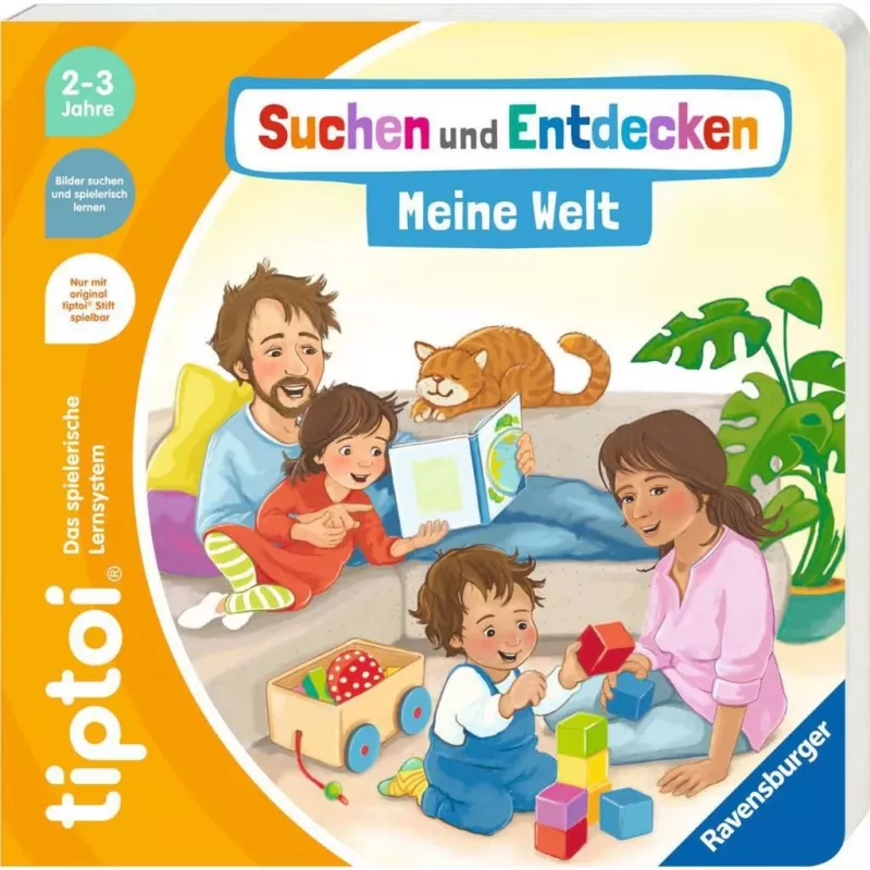 tiptoi Starter-Set: Search and Discover - My World, Learning Book pen and picture book