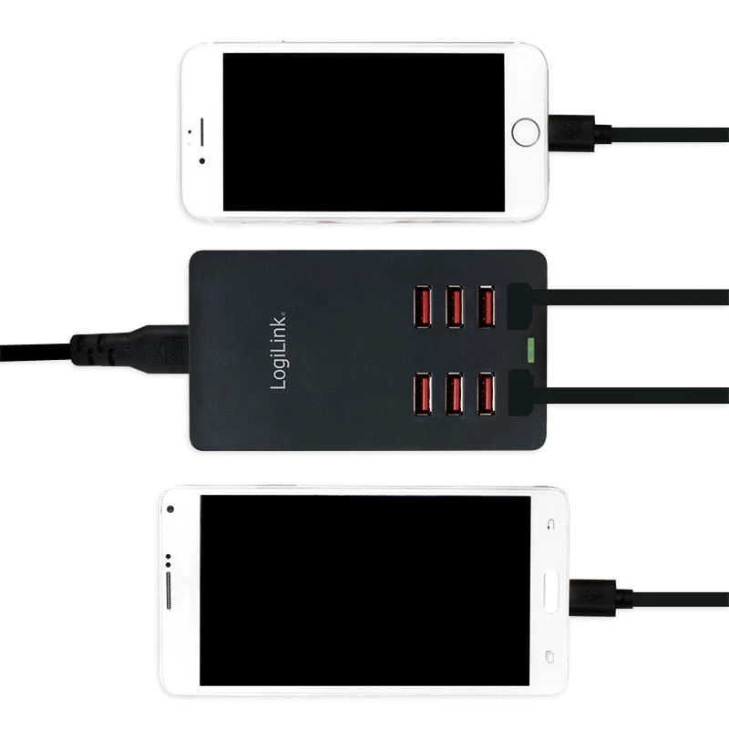Charger Indoor LogiLink PA0140 Universal Black