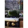 Staub La Cocotte 33 cm Oval Cast Iron Dutch Oven, Basil Green
