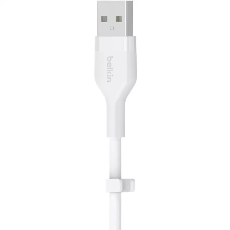 Cable Belkin Cbl Scicone USB-A LTG 2M blc White USB A USB C Lightning