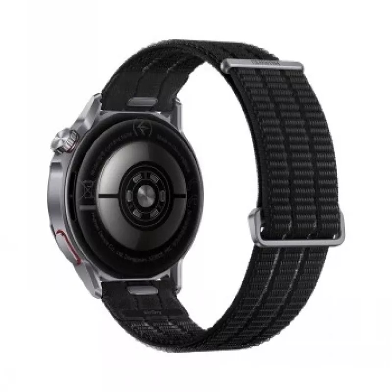 Smartwatch HUAWEI GT Runner 2 — 1.32 inch (3.35 cm) AMOLED 466×466, Titanium case, GPS, Fluoroelastomer black strap