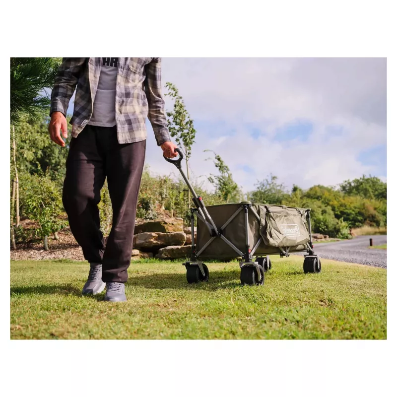 Camping trolley COLEMAN 2226531 — 132 L, polyester cover, steel frame, 1160×600 mm