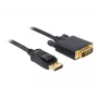 Cable DeLOCK Displayport to DVI 24+1 St/St 2m