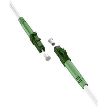 Goobay 59588 Fibre Optic Cable 10 m LC/APC FTTH OS2 White (59588)