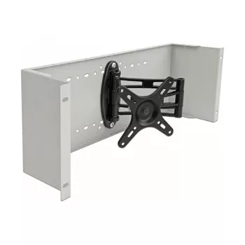 Flat panel mount arm DeLOCK 19 inch Monitor Arm grey 10 kg capacity