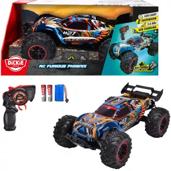 Electric RC Off-Road Car Simba-Dickie Furious Phoenix 1:10 scale