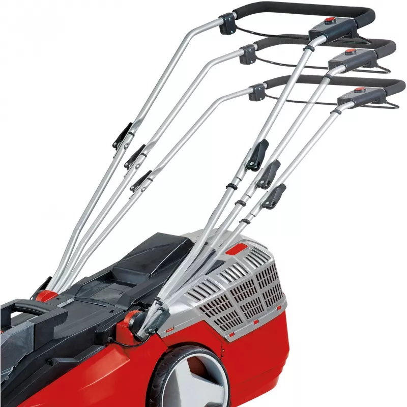 Battery-Lawn Mower GE-CM 43 Li M Kit, 36Volt (2x18V) (Red/black, 2x Lithium-Ion Battery 4,0Ah)