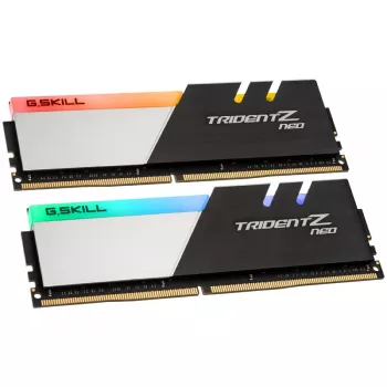 DIMM 16 GB DDR4-3600 (2x 8 GB) Dual-Kit, Arbeitsspeicher schwarz/silber, F4-3600C16D-16GTZNC, Trident Z Neo, INTEL XMP