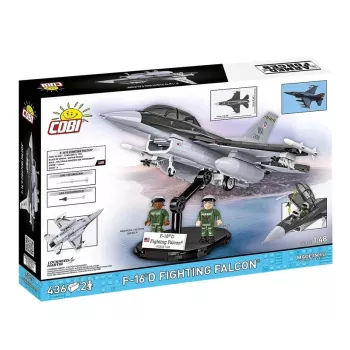 Building Set Cobi F-16D Fighting Falcon, 436 pieces, scale not specified