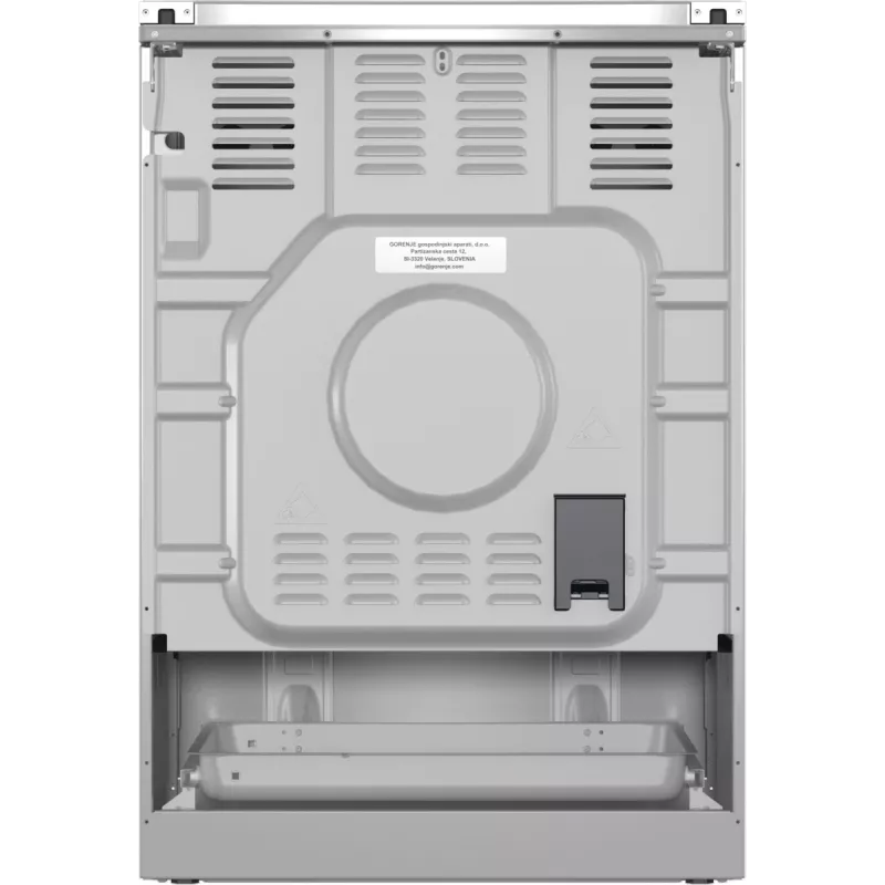 Gorenje GKS6C71XF Freestanding cooker with oven Silver