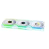 Fan Lian Li UNI FAN SL Wireless LCD 120 12 cm White 3 pcs