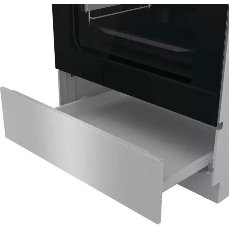 Gorenje GKS6C71XF Freestanding cooker with oven Silver