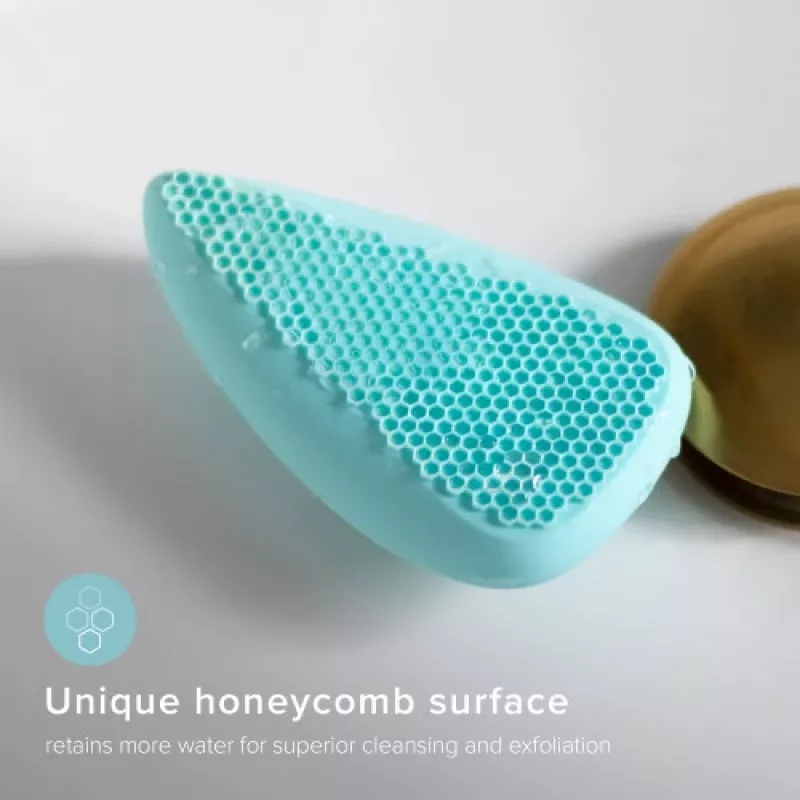 Facial cleansing brush Homedics FAC-350-EUA Honeycomb Silicon, silicone honeycomb head for gentle cleansing