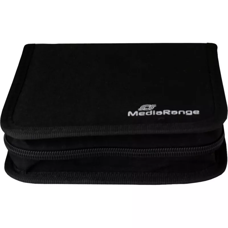 Wallet case MediaRange BOX50 for 24 discs Black