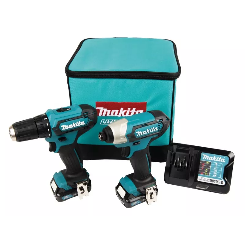 Makita CLX224A Battery Toolbox 12V MAX; 2 x 2.0 Ah