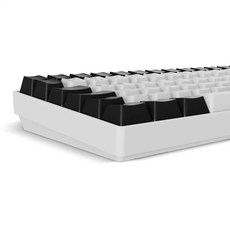 SKILLER SGK50 S2, Gaming Keyboard White, DE-Layout, Gateron Red