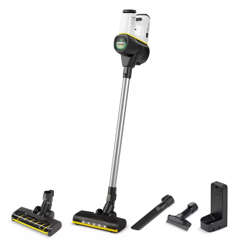 Stick vacuum Karcher VC 6 Cordless ourFamily Duo — cordless stick vacuum, 25.2 V, 0.8 L, HEPA 12, 50 min runtime