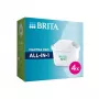 Water filter cartridge Brita 122027 4 pcs White