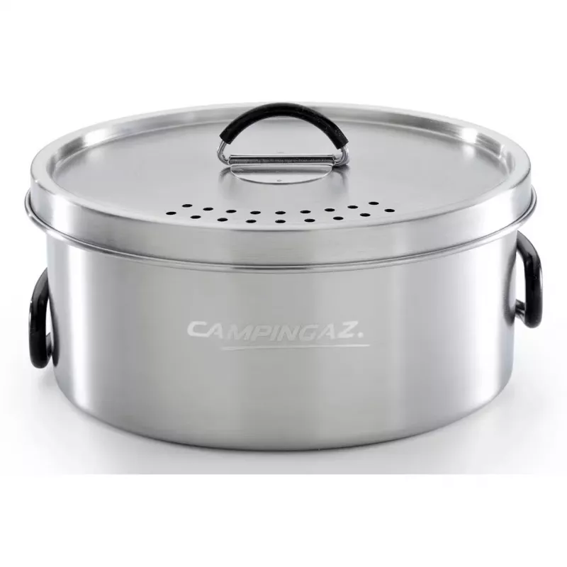 Camping Pot Set Campingaz Trekking Kit 3-piece stainless steel