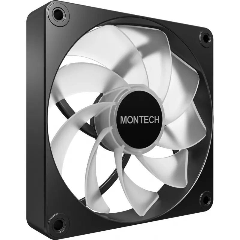 Montech GF120R V2 ARGB Computer case Fan module 12 cm Black 3 pc(s)
