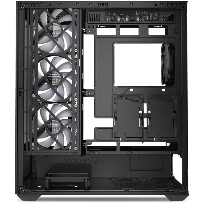 PC Case Sharkoon AK6 RGB, ATX, Black