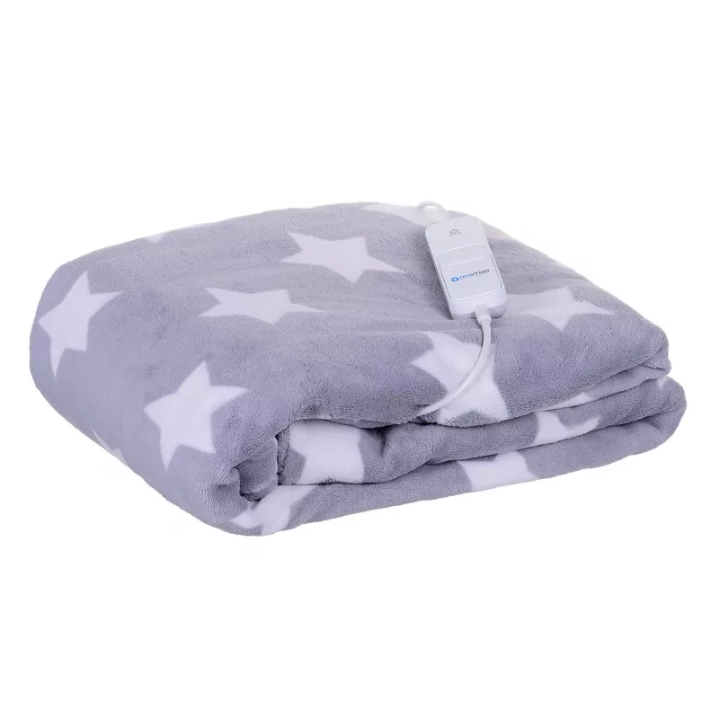 Electric underblanket ORO-MED ORO-BALNKET STAR, fleece, 130×180 cm, 120 W, 3 heat levels, 230V