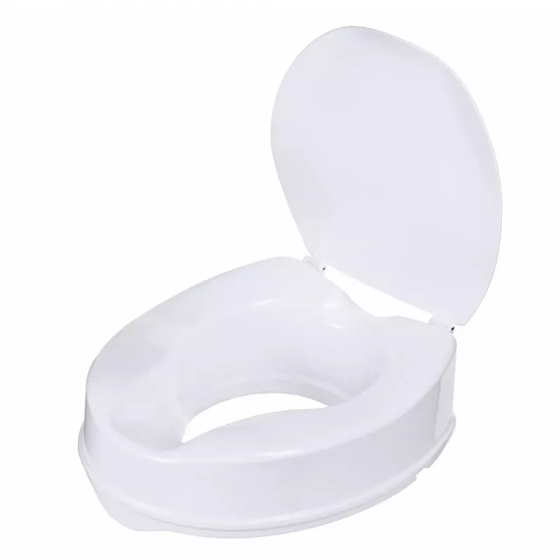ActionMED NT10AM raised toilet seat with lid, 10 cm