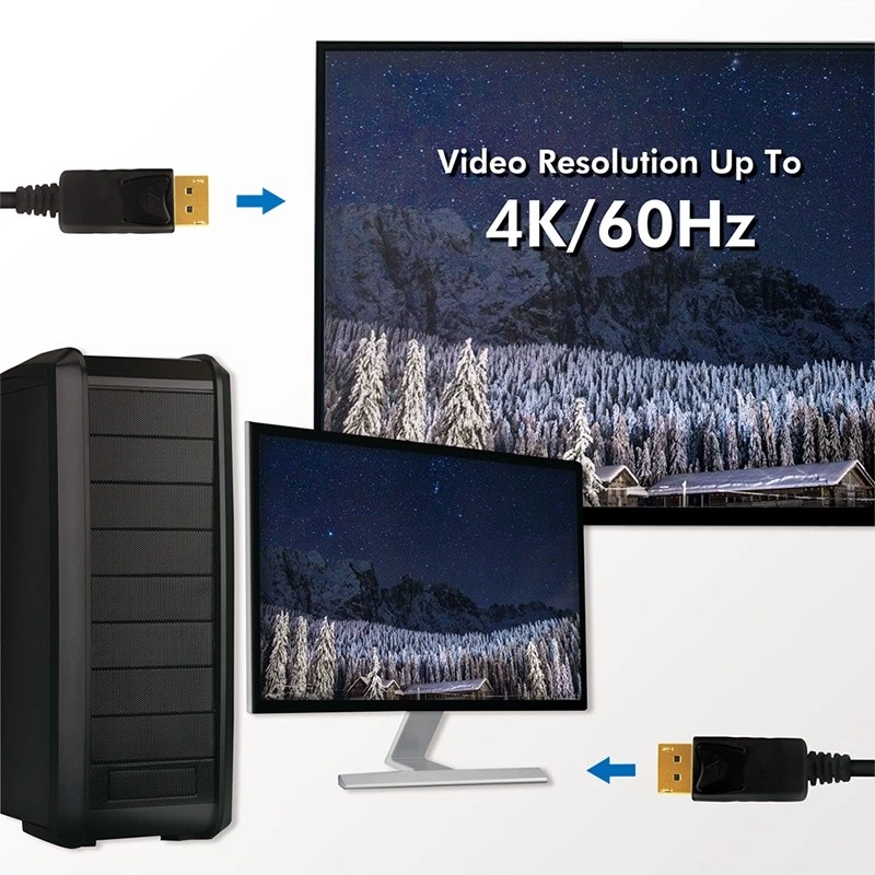 LogiLink DisplayPort cable 3 m Black CD0102