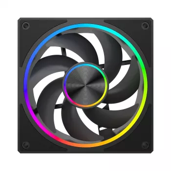 Cooling fan MODECOM VOLCANO LOOP 120 ARGB, 120 mm, PWM, 400–1400 RPM, Black