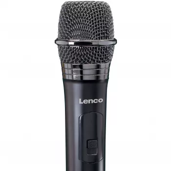 Stage microphone Lenco MCW-020BK