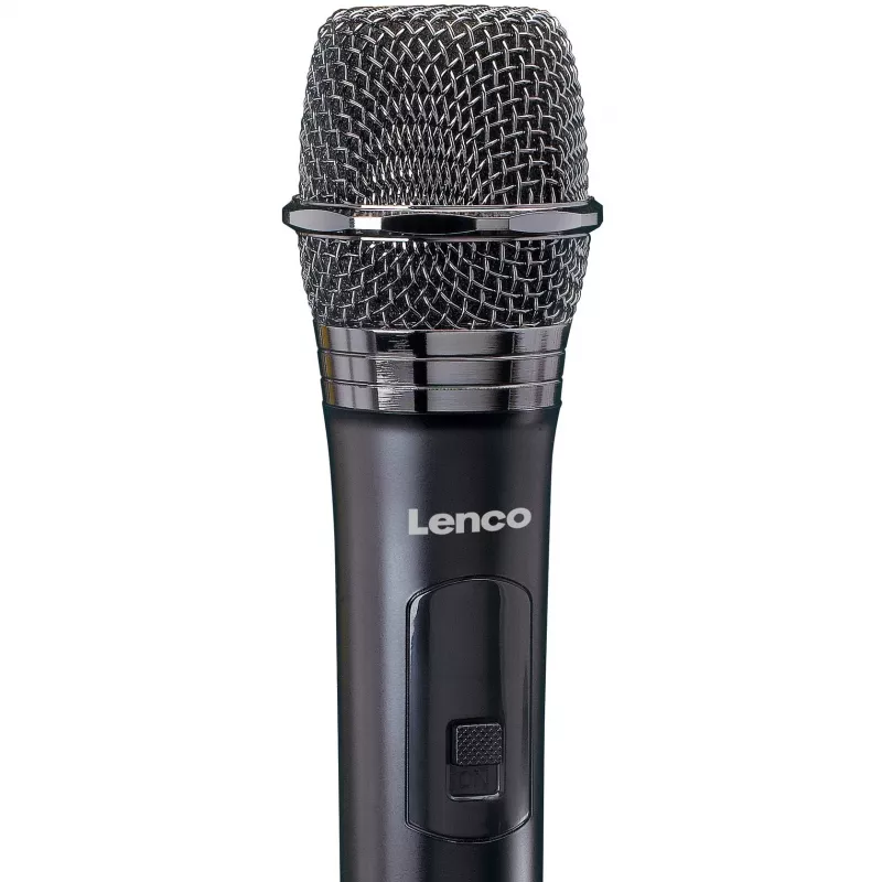 Stage microphone Lenco MCW-020BK