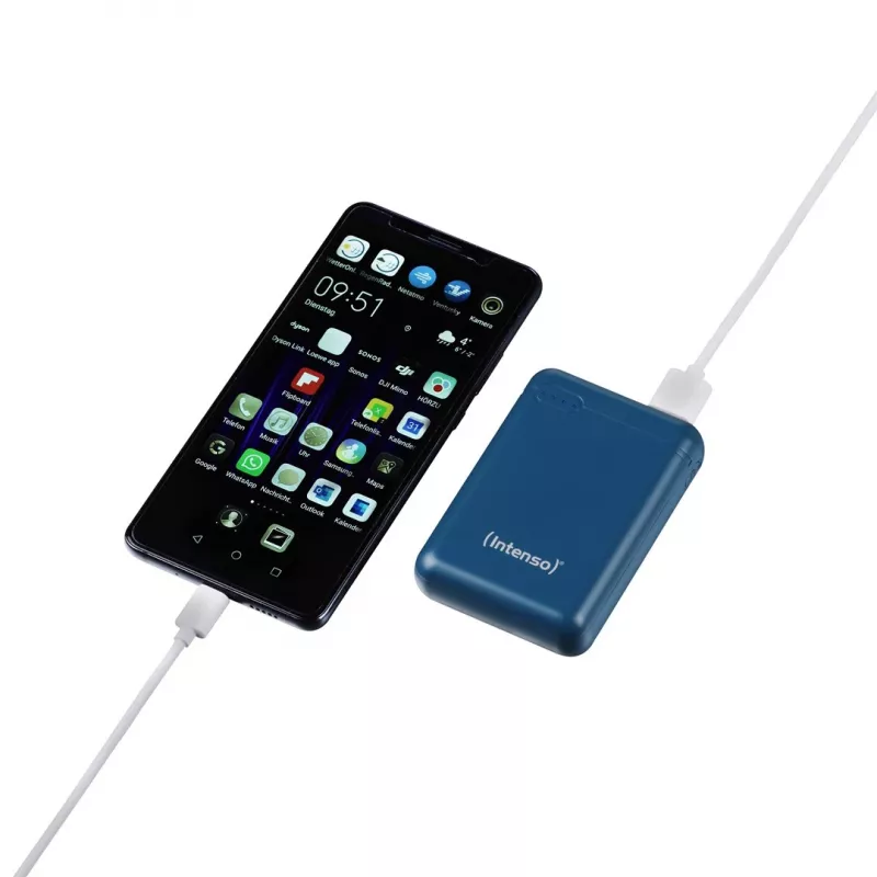 Intenso XS10000 Lithium Polymer (LiPo) 10000 mAh Petrol colour
