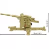 Cobi scale model kit Blocks 8.8 cm Flak 18 — 232 pieces, 1:35 scale