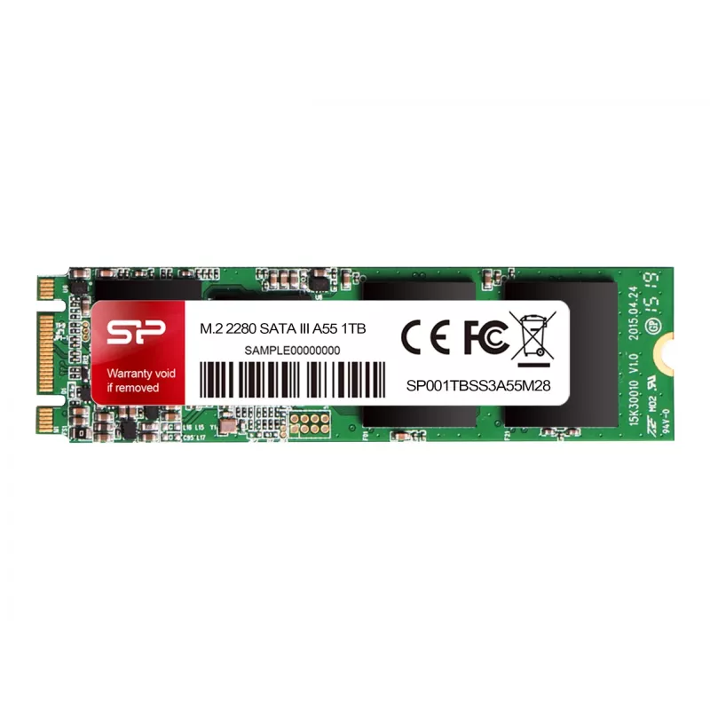SSD drive Silicon Power SP256GBSS3A55M28 256 GB Half-slim SATA III, 560/530 MB/s, SLC