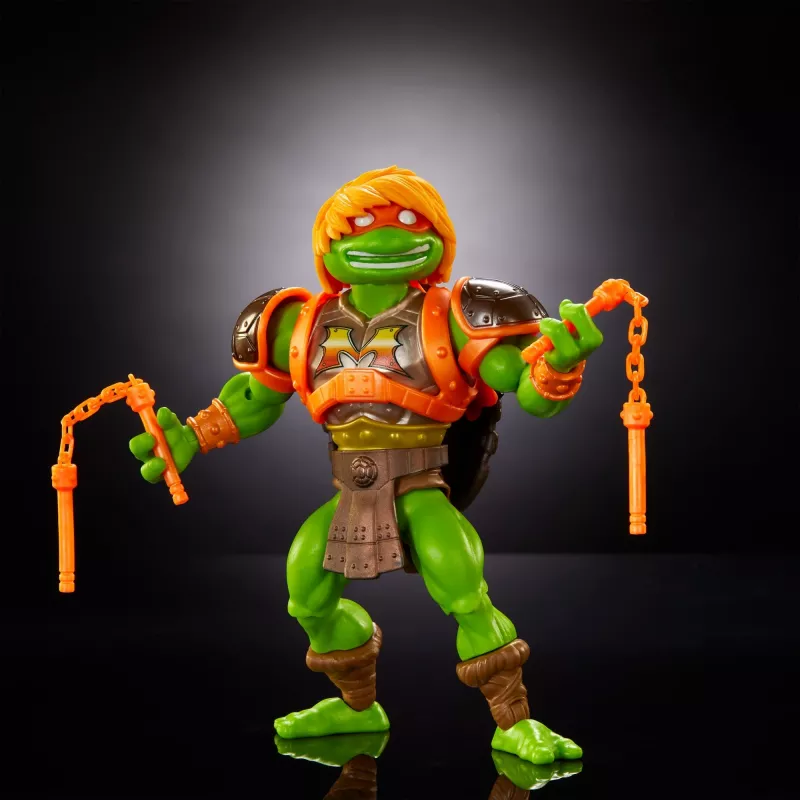 Masters of the Universe Origins Turtles of Grayskull Michelangelo, Play Figurine